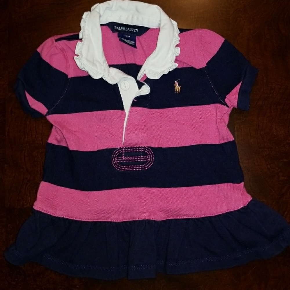 Size 12 months Ralph Lauren Polo dress